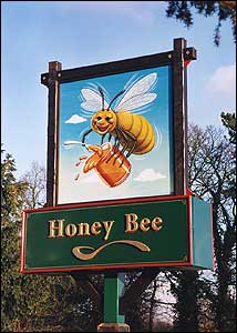 Honey Bee Sign